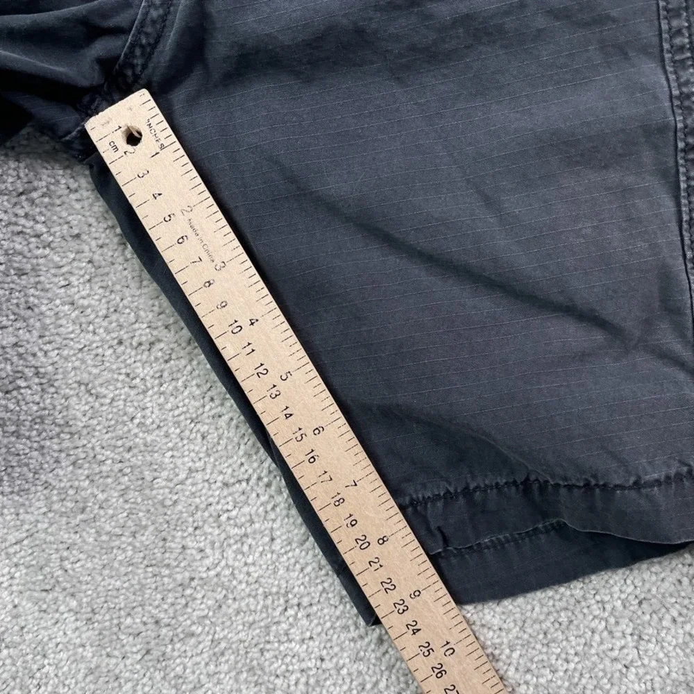 Levis Shorts Mens 36 Grey Cargo Utility Ripstop Tactical Flap Pockets‎